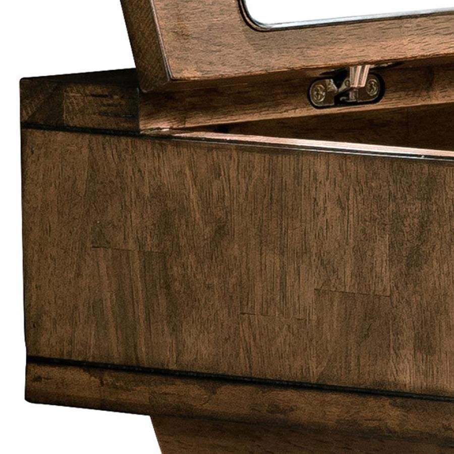 Arturo - Polly Dressing Table Set with Matching Stool and Retractable Mirror/ Vanity Table/ Make Up Table/ Solid Wood/ Mid-century Design/ Retro Design (FREE Shipping to West Malaysia)