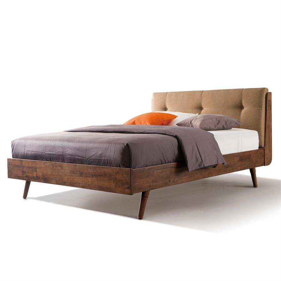 Arturo - Cama Bedframe + 2 units of Matias Bed Side Table Set (FREE Shipping to West Malaysia)