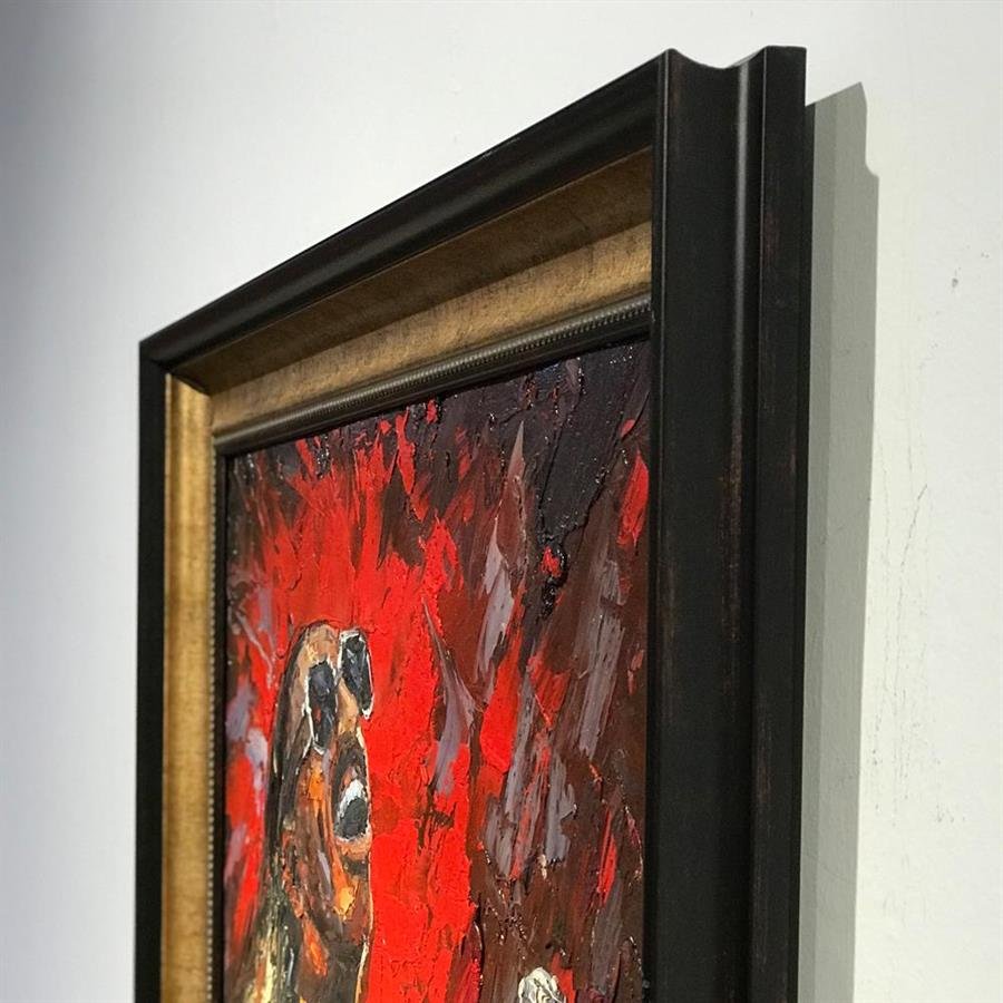 Arturo Oil Painting Stevie Wonder