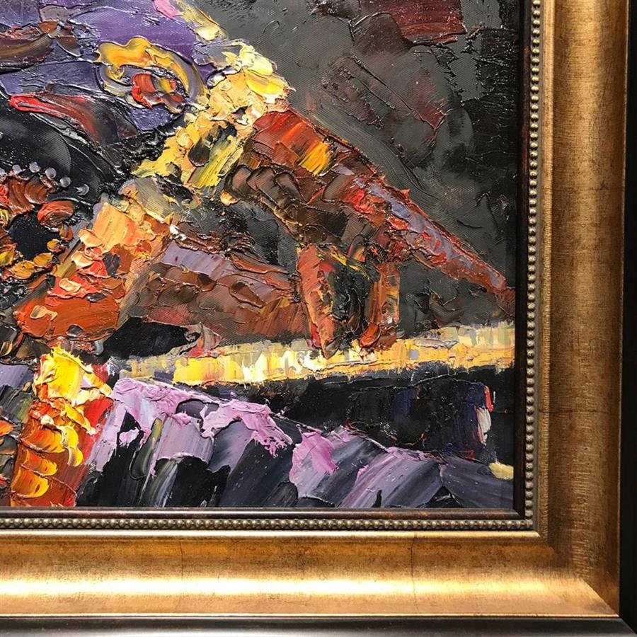 Arturo Oil Painting Stevie Wonder