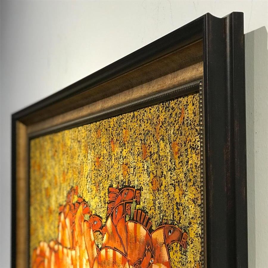 Arturo Oil Painting Abstract Horses