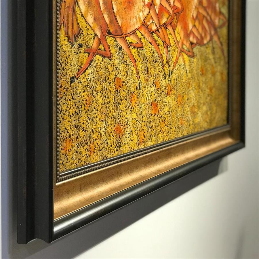 Arturo Oil Painting Abstract Horses