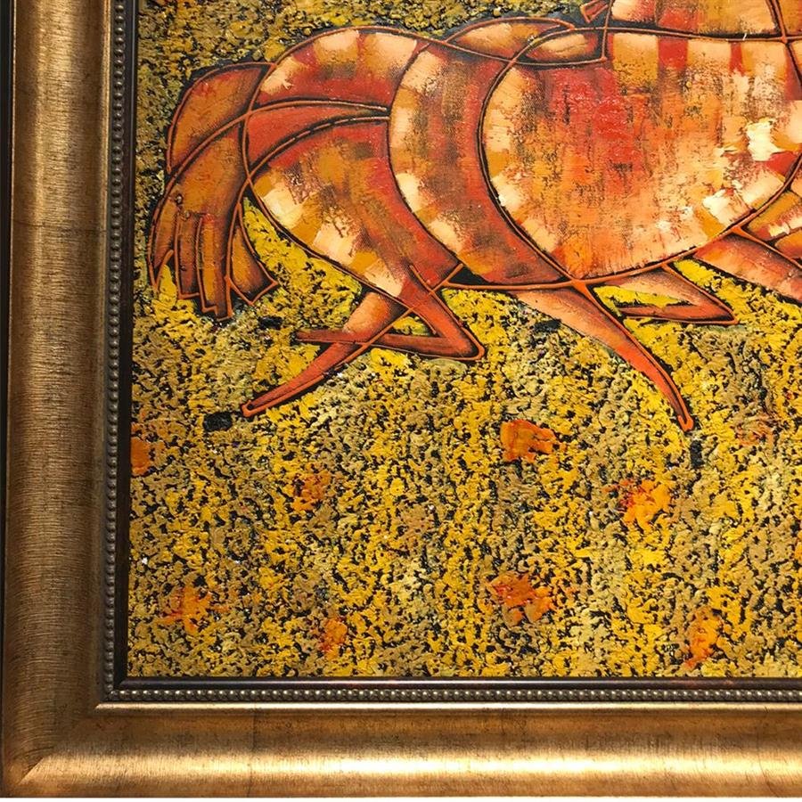 Arturo Oil Painting Abstract Horses