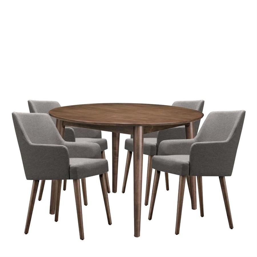 Arturo Nellie + 4 Aubrey Dining Room Set (5pcs)