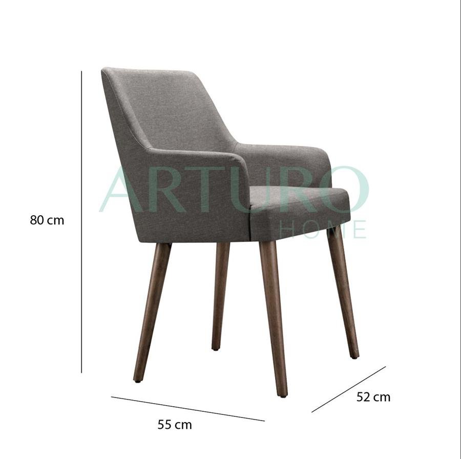 Arturo Nellie + 4 Aubrey Dining Room Set (5pcs)