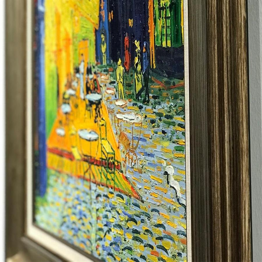 Arturo Oil Painting French Cafe