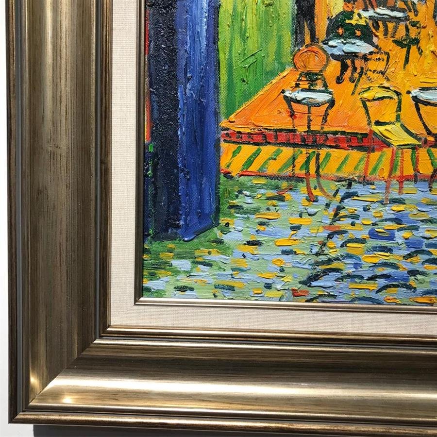 Arturo Oil Painting French Cafe