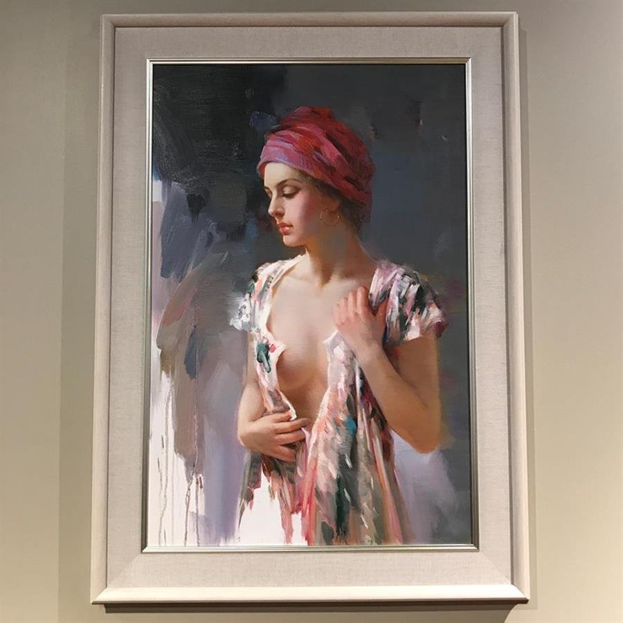 Arturo Oil Painting French Lady