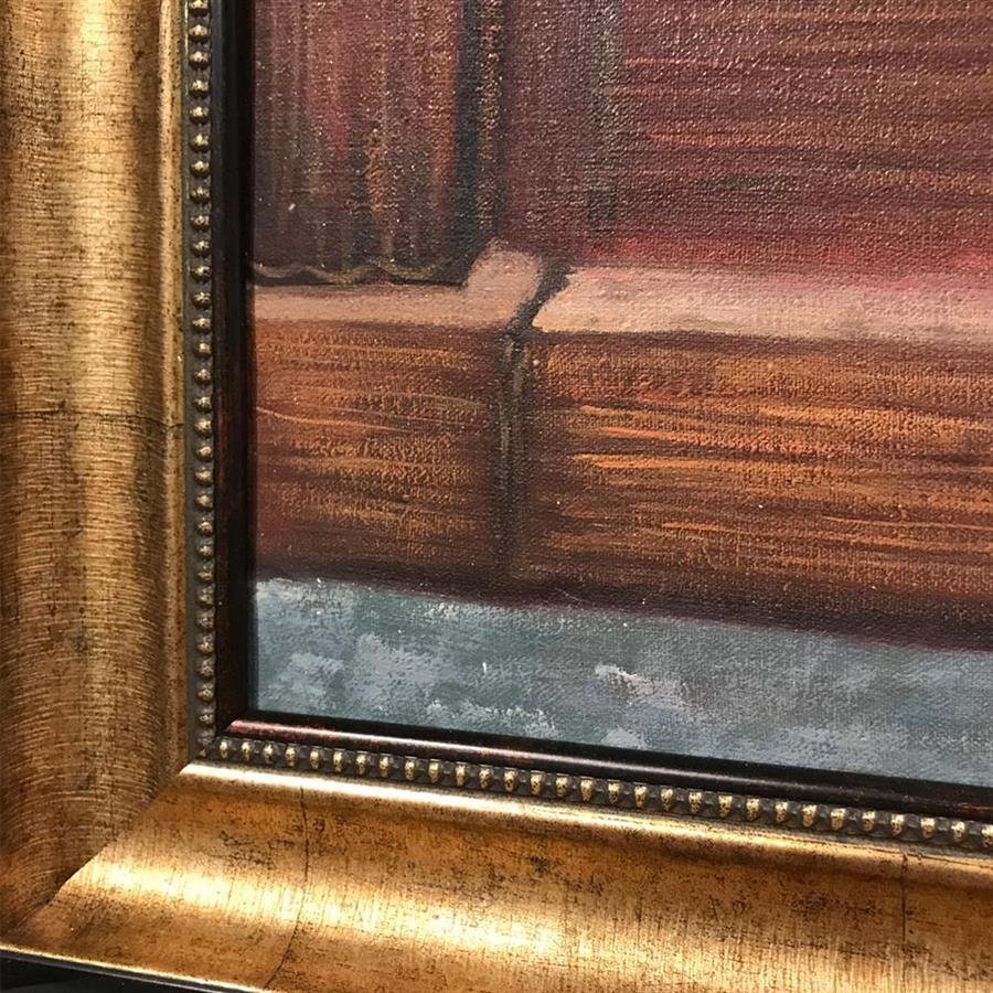 Arturo Oil Painting Oriental Gate (1 Pair)