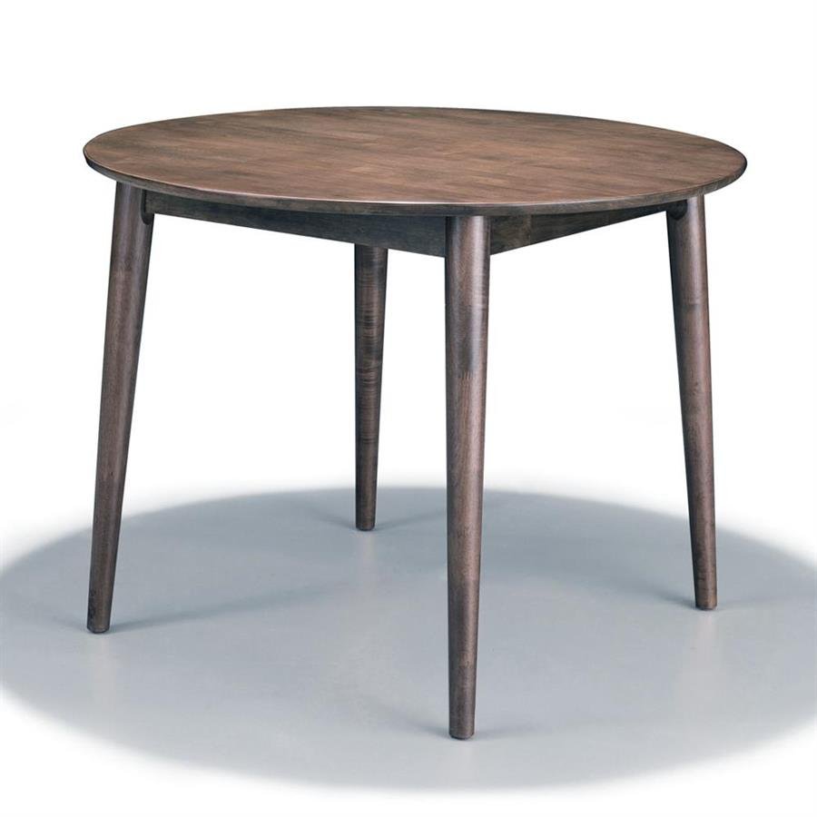 Arturo - Nellie + 4 Seeta Dining Set/ Round Table/ Solid Wood Table/ Solid Wood Chair/ Fabric Chair (FREE Shipping to West Malaysia)