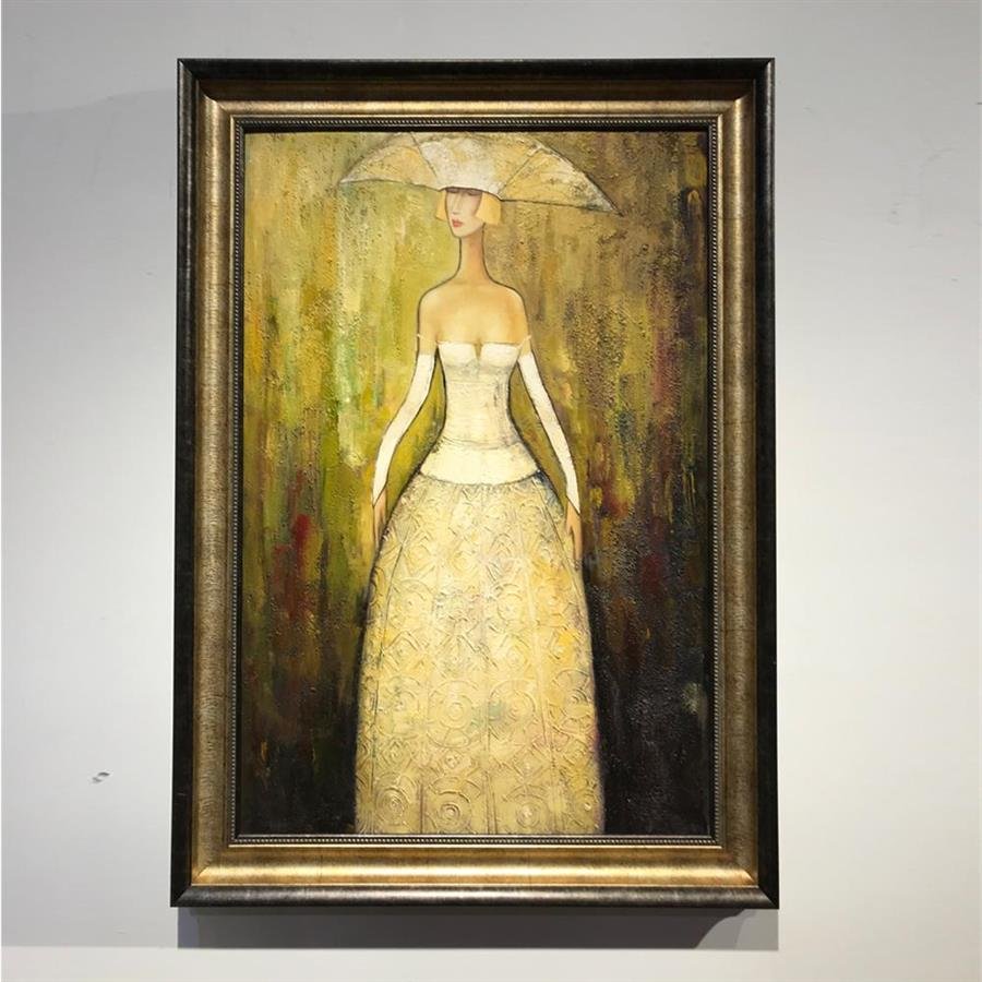 Arturo Oil Painting Aristocrat Lady Louisa