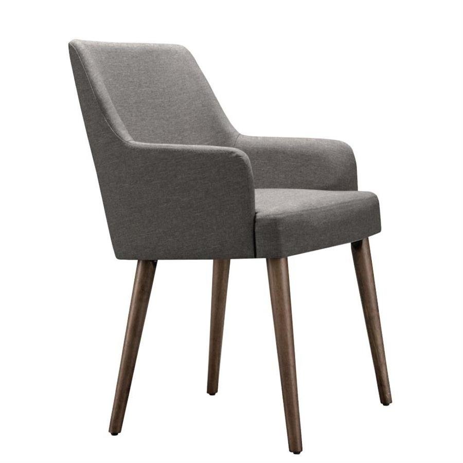 Arturo - Aubrey Dining Chairs (Set of 2)/ Fabric Chairs/ Solid Wood Chairs/ Arm Chair/ Dining Chair with Arm Rest (FREE Shipping to West Malaysia)