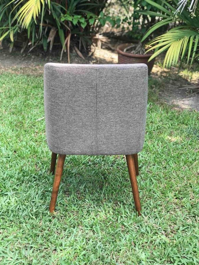Arturo - Aubrey Dining Chairs (Set of 2)/ Fabric Chairs/ Solid Wood Chairs/ Arm Chair/ Dining Chair with Arm Rest (FREE Shipping to West Malaysia)