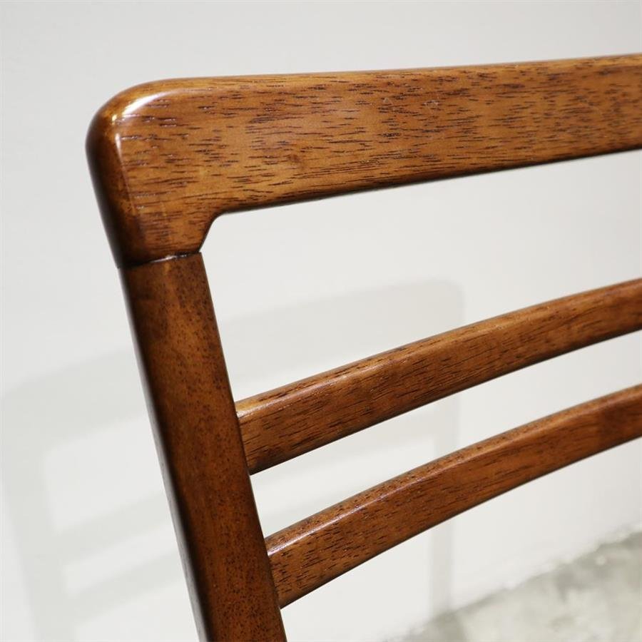 Arturo - Senon Dining Chair/ Solid Wood Chair/ Fabric Chair/ Mid-century Design/ Retro Design (FREE Shipping to West Malaysia)