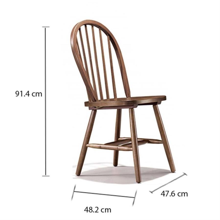Arturo - Clarissa Dining Chairs (Set of 2)/ Solid Wood Chair/ Mid-century Chair/ Retro Chair/ Designer Chair (FREE Shipping to West Malaysia)