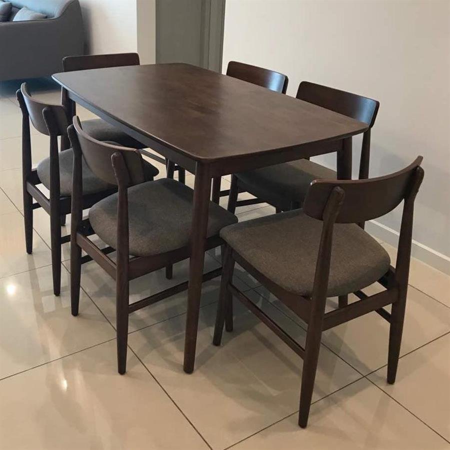 Arturo - Seeta Dining Chair (Set of 2)/ Side Chair/ Mid-century Design/ Retro Design/ Solid Wood Chair (FREE Shipping to West Malaysia)