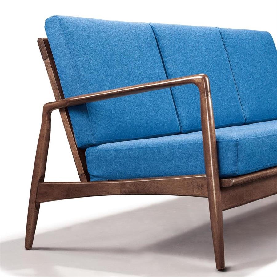 Arturo - Mourin 3 Seater Sofa/ Sofa Set/ Fabric Sofa/ Solid Wood Sofa/ Mid-century Design/ Retro Sofa/ FREE Shipping to West Malaysia