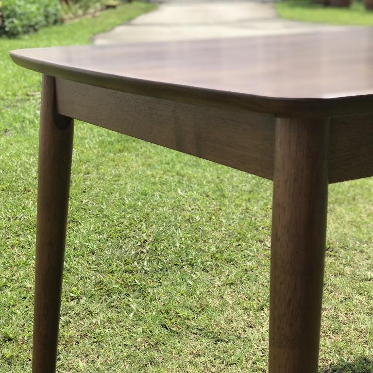 Arturo - Lucia Dining Table/ Solid Wood Table/ Rectangle Table/ Mid-century design (FREE Shipping to West Malaysia)