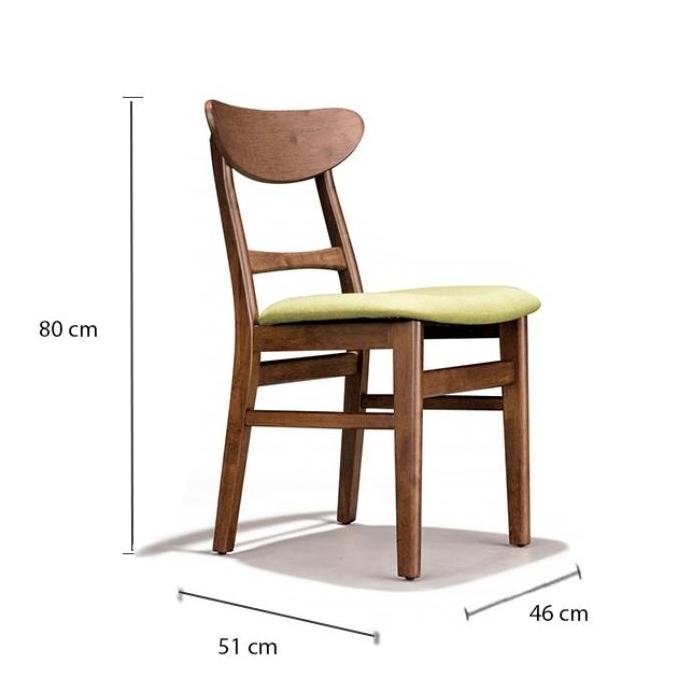 Arturo - Sila Dining Chair/ Solid Wood Chairs/ Side Chair/ Mid-century Design/ Retro Design (FREE Shipping to West Malaysia)