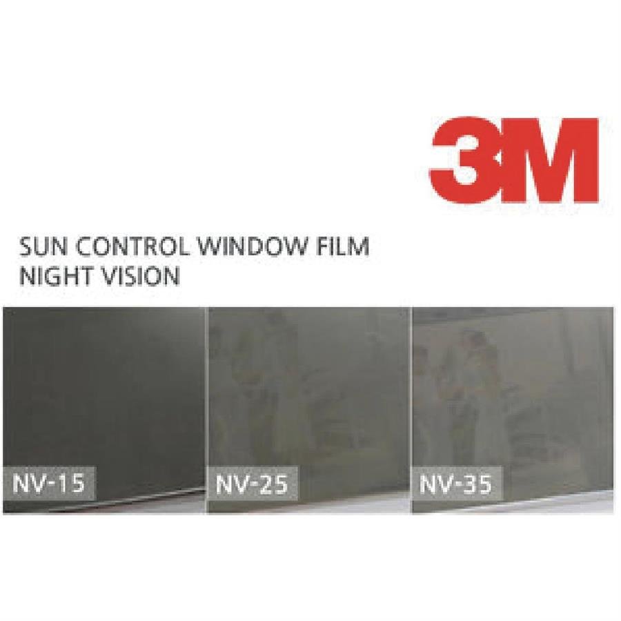 Supply & Install 3M Night Vision 15/ 25/ 35 Window Film for 100 square feet/ Window Tinting Service/ 3M Window Film/ Window Treatment (FREE Shipping & Installation for West Malaysia)