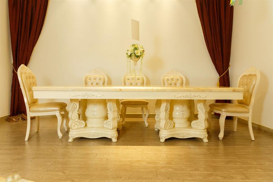 White Dining Table Set
