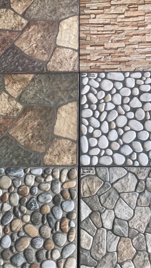 Tiles Grand Verde / Bianco / Natura / Grigio