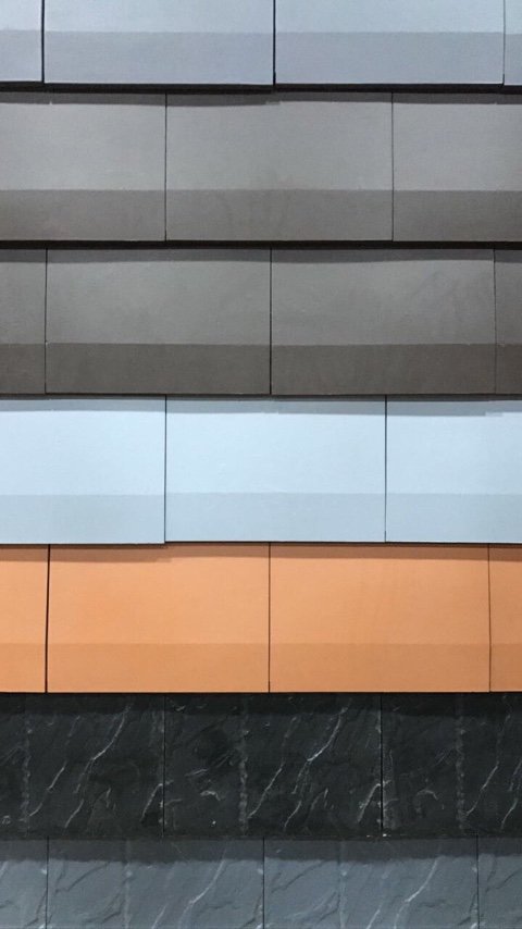 Tereal terracotta roof tiles/ wall cladding/ clay roof
