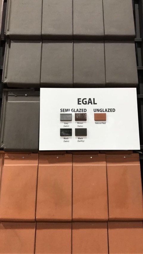 GCI Egal Clay Roof Tiles