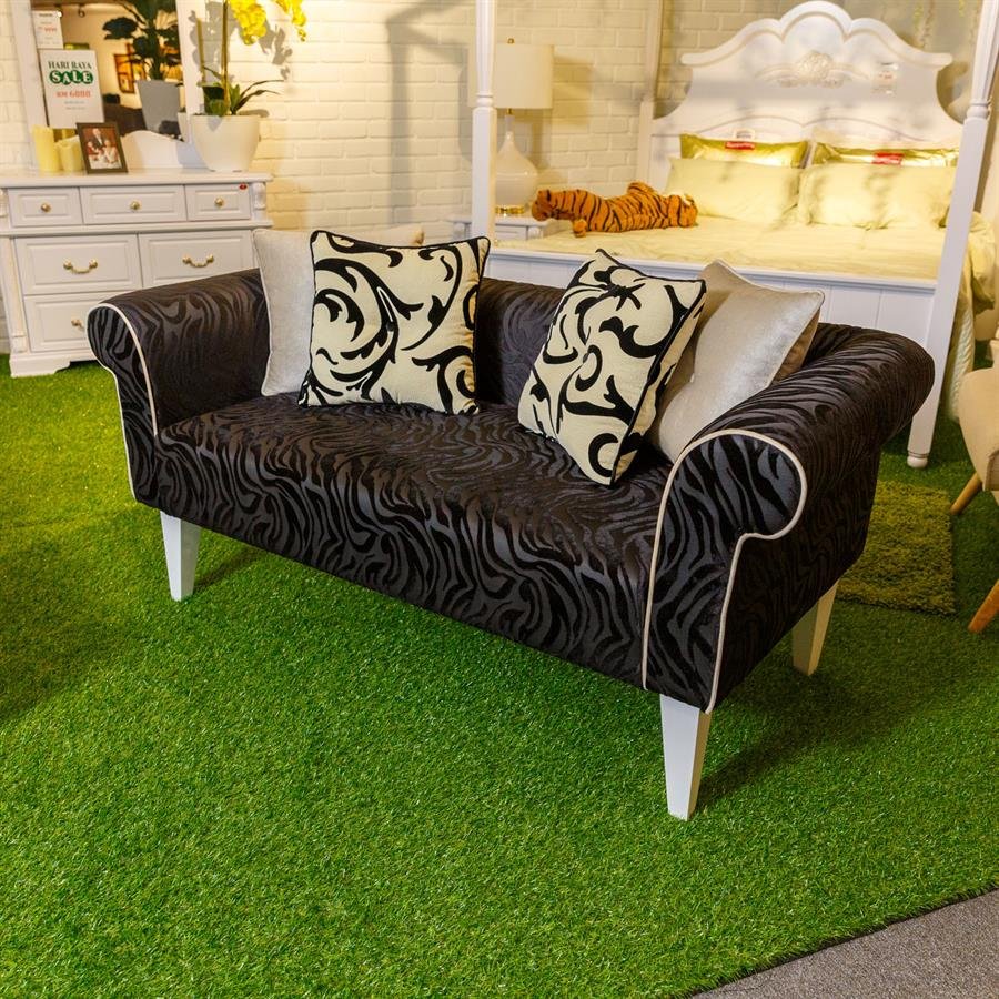 Zebra Striped Sofa Chair