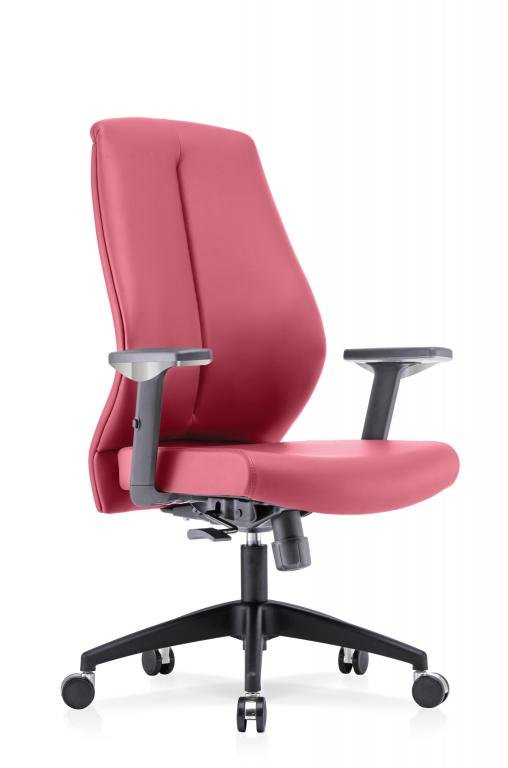 Office Chair Feel 1 Medium Back (Red)