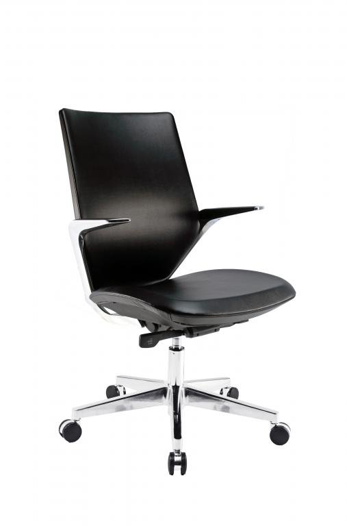 Office Chair F2 Medium Back (Black)