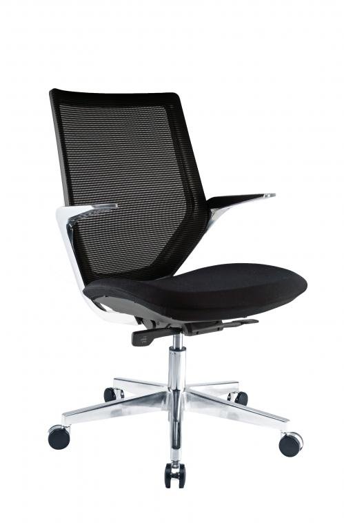 Office Chair F1 Medium Back (Black)