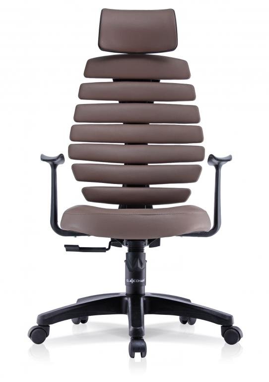 Office Chair Yoga-Lite  High Back (Brown)