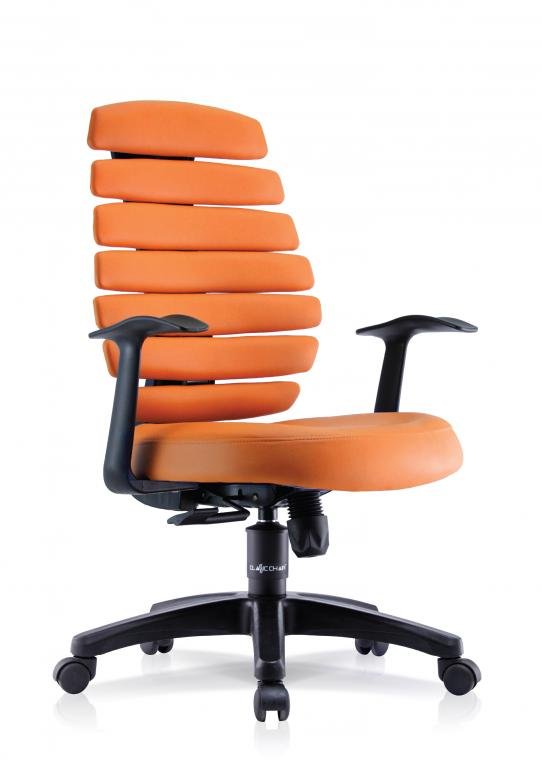 Office Chair Yoga-Lite Medium Back (Orange)