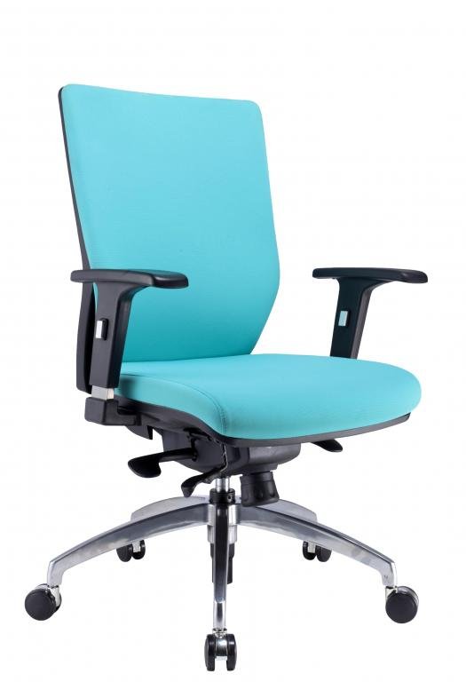 Office Chair Nemo Medium Back (Light Blue)