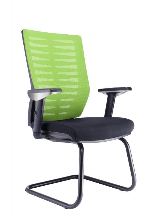 Office Chair Leaf Visitor (Green)
