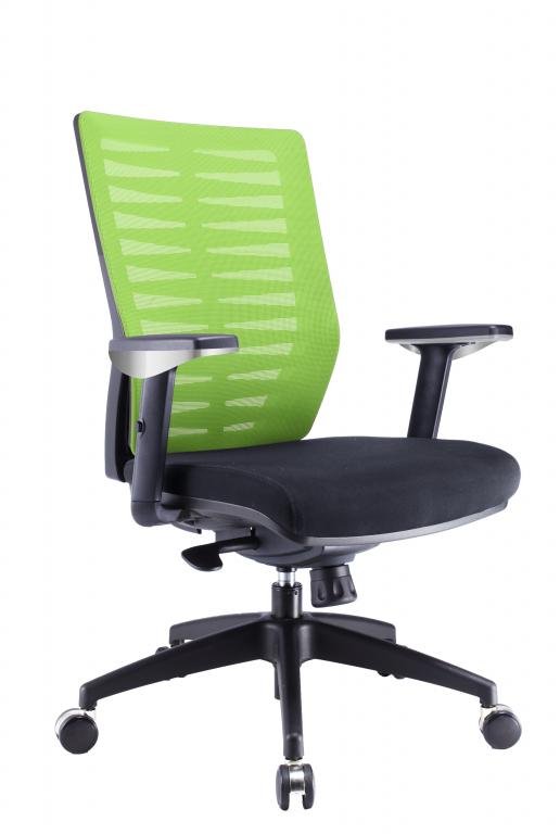 Office Chair Leaf Medium Back (Green)