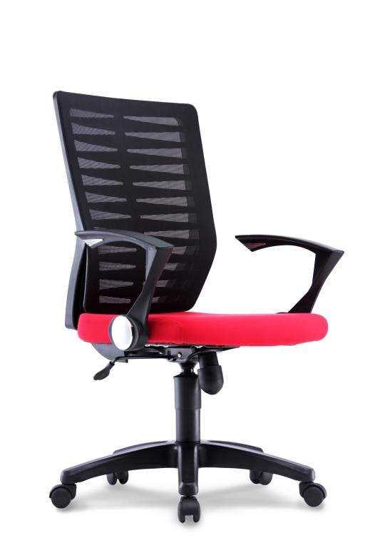 Office Chair Leaf 5 Medium Back (Red)