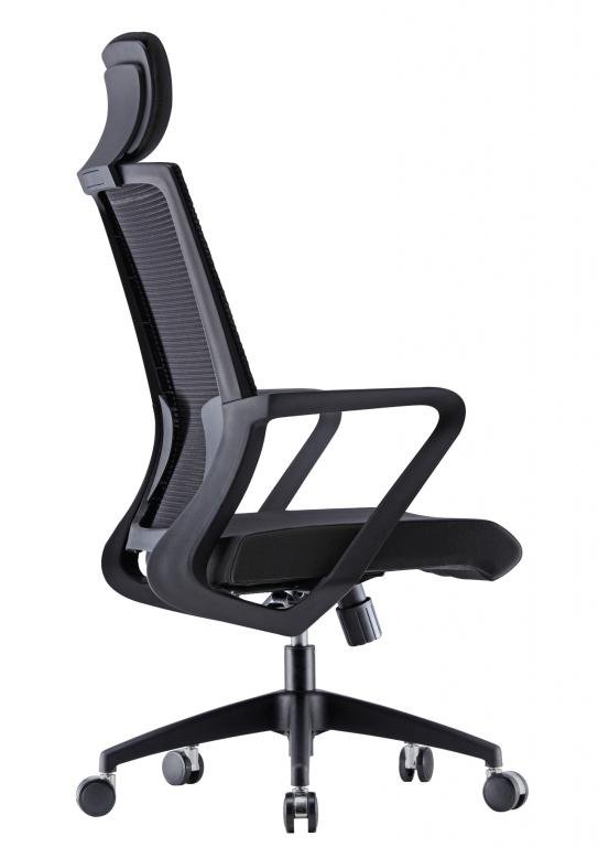 Office Chair Angle 2 High Back (Black)