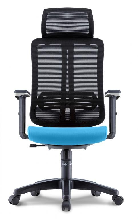 Office Chair MILLER 2  High Back (Light Blue)