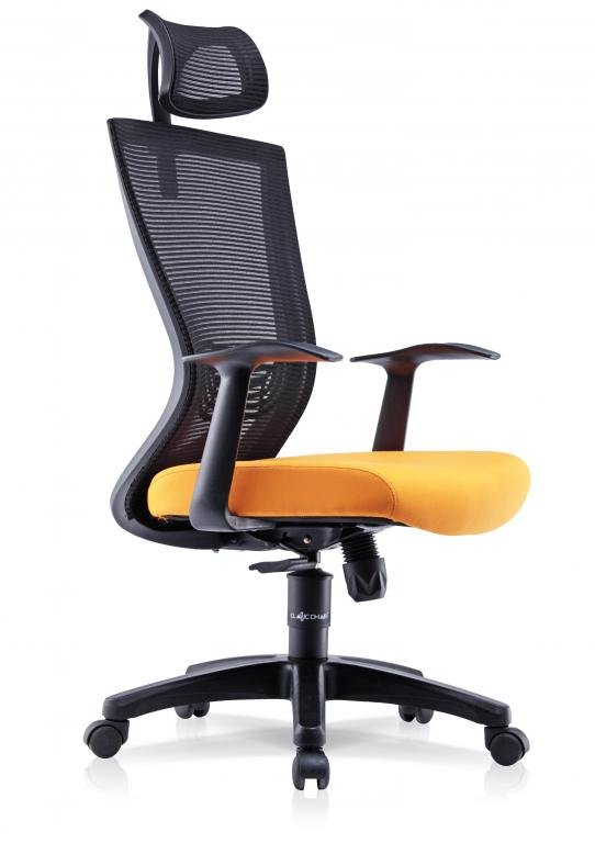 Office Chair ERGO-LITE 1  High Back (Yellow)