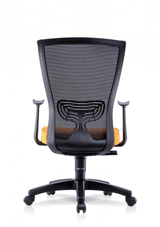 Office Chair ERGO-LITE 1 Medium Back (Yellow)