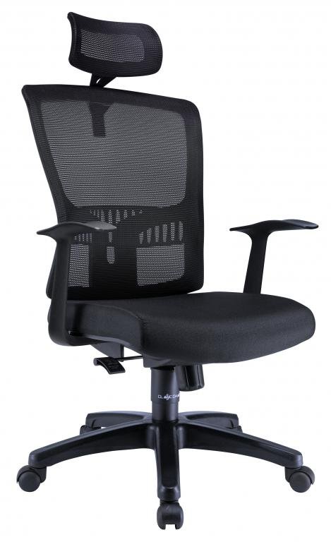 Office Chair HUGO 1 High Back (Black)