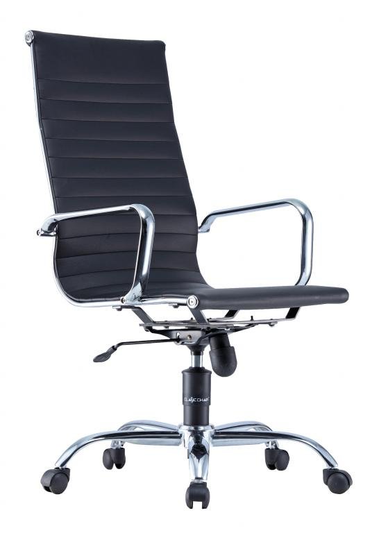 Office Chair LEO-RIB 1 High Back (Black)
