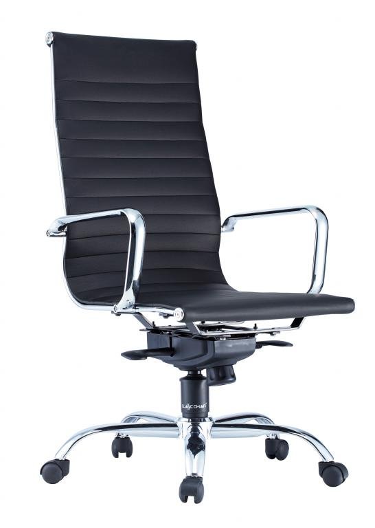 Office Chair LEO-RIB 2 High Back (Black)