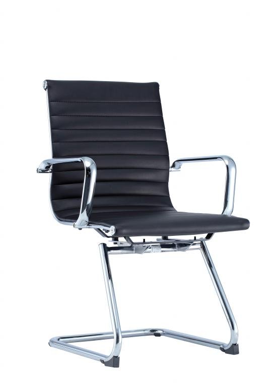 Office Chair LEO-RIB Visitor (Black)