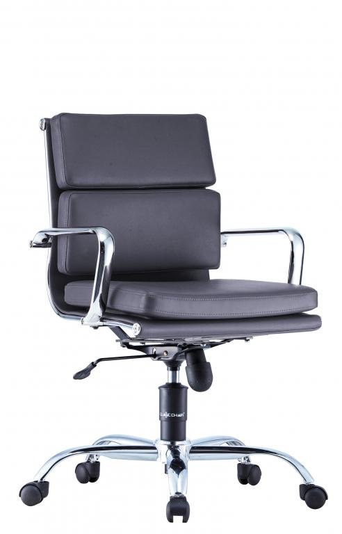 Office Chair LEO-PAD 1 Low Back (Black)