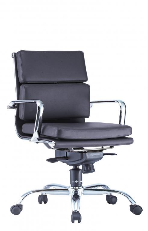Office Chair LEO-PAD 2 Low Back (Black)