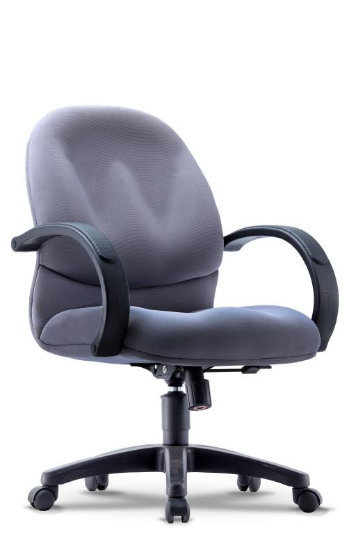 Office Chair Wave 1 Low Back (Black)