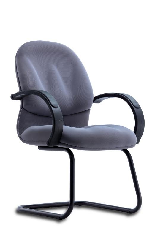 Office Chair Wave 1 Visitor (Black)